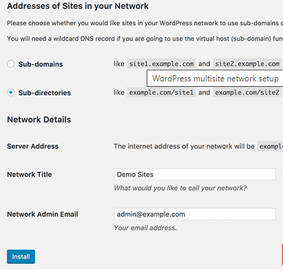 A Complete Guide on WordPress Multisite Setup