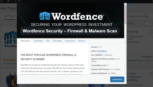 Remove Malware From WordPress Database with wordfence